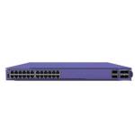 Extreme Networks 5520-24T front view with optional VIM uplink module shown