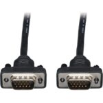 Tripp Lite Low Profile VGA RGB Coax Monitor Cable High Resolution HD15 M/M 50ft