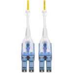 Tripp Lite 2M Duplex SMF Singlemode 9/125 Uniboot Fiber Optic Patch Cable LC/LC 6'