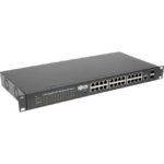 Tripp Lite 24-Port Gigabit Ethernet Switch L2 Managed w/PoE 10/100/1000Mbps