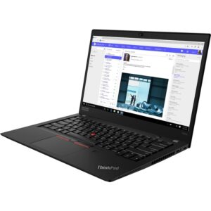 Lenovo ThinkPad T495s 20QJ0001US 14" Touchscreen Notebook - 1920 x 1080 - AMD Ryzen 5 3500U Quad-core (4 Core) 2.10 GHz - 8 GB RAM - 256 GB SSD - Black