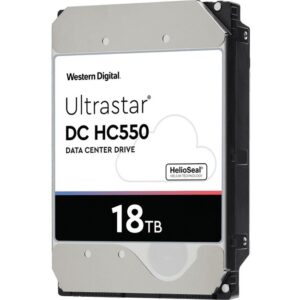 WD Ultrastar DC HC550 WUH721818ALE6L1 18 TB Hard Drive - 3.5