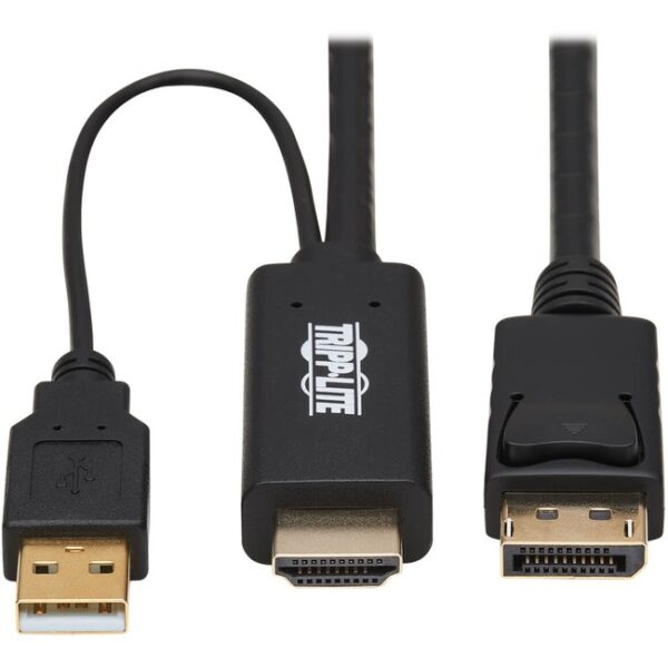 Tripp Lite P567-01M HDMI to DisplayPort 1.2 Active Adapter Cable