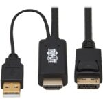 Tripp Lite P567-02M HDMI to DisplayPort 1.2 Active Adapter Cable
