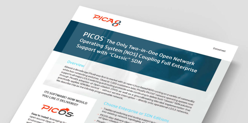 Pica8 PICOS | Linux Based | Open NOS | Hardware Nation