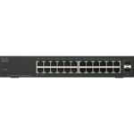 Cisco SG112-24 COMPACT 24-port Gig Switch-2 Mini-GBIC Ports