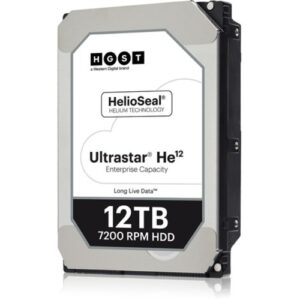 HGST Ultrastar He12 HUH721212AL5201 12 TB Hard Drive - 3.5" Internal - SAS (12Gb/s SAS)