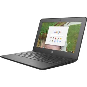 HP Chromebook 11 G6 EE 11.6" Touchscreen Chromebook - 1366 x 768 - Intel Celeron N3350 Dual-core (2 Core) 1.10 GHz - 4 GB RAM - 32 GB Flash Memory