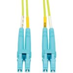 Tripp Lite Duplex Multimode Fiber Patch Cable OM5 LC LC 50/125 100Gb 25M