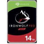 Seagate IronWolf Pro ST14000NE0008 14 TB Hard Drive - 3.5" Internal - SATA (SATA/600) - Conventional Magnetic Recording (CMR) Method