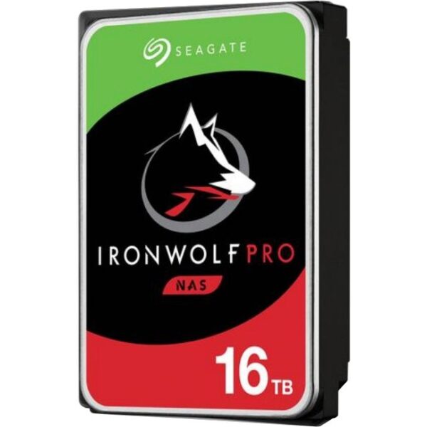 Seagate IronWolf Pro ST16000NE000 16 TB Hard Drive - 3.5" Internal - SATA (SATA/600) - Conventional Magnetic Recording (CMR) Method