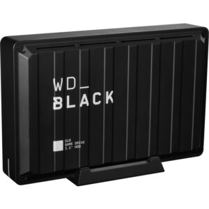 WD Black D10 WDBA3P0080HBK 8 TB Desktop Hard Drive - External - Black