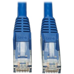 Tripp Lite Cat6 Snagless UTP Network Patch Cable (RJ45 M/M), Blue, 30 ft.
