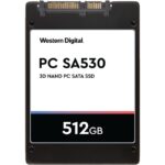 WD PC SA530 512 GB Solid State Drive - 2.5" Internal - SATA (SATA/600)