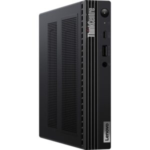 Lenovo ThinkCentre M90q 11CR000KUS Desktop Computer - Intel Core i5 10th Gen i5-10500 Hexa-core (6 Core) 3.10 GHz - 16 GB RAM DDR4 SDRAM - 256 GB SSD - Tiny - Raven Black
