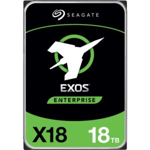 Seagate Exos X18 ST18000NM004J 18 TB Hard Drive - Internal - SAS (12Gb/s SAS)