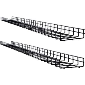 Tripp Lite Wire Mesh Cable Tray - 150 x 50 x 1500 mm (6 in. x 2 in. x 5 ft.)