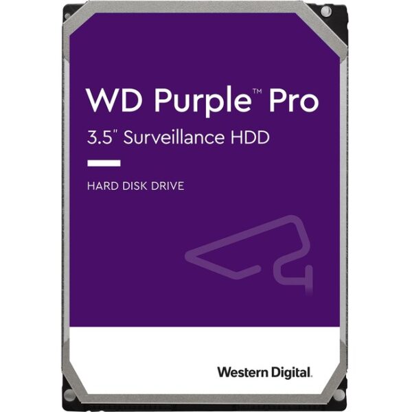 WD Purple Pro WD141PURP 14 TB Hard Drive - 3.5" Internal - SATA (SATA/600) - Conventional Magnetic Recording (CMR) Method