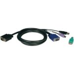 Tripp Lite 6ft USB / PS2 Cable Kit for KVM Switches B040 / B042 Series KVMs