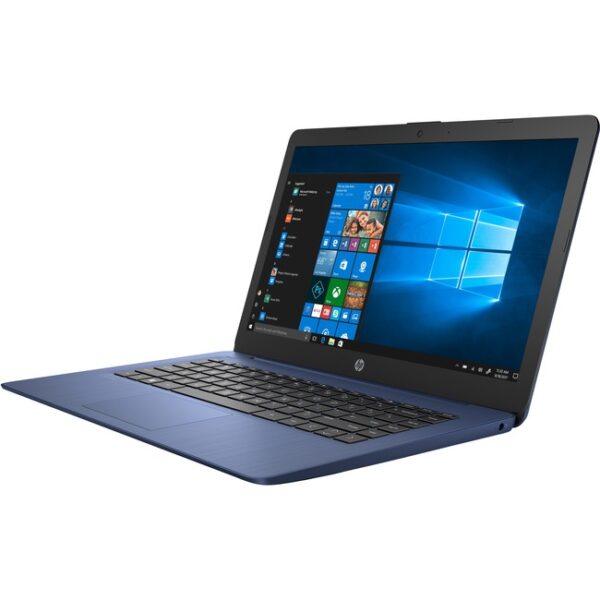 HP Stream 14-cb100 14-cb116ds 14" Notebook - 1366 x 768 - Intel Celeron N4000 Dual-core (2 Core) 1.10 GHz - 4 GB RAM - 64 GB Flash Memory - Royal Blue