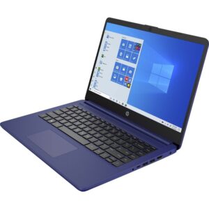HP 14-fq0000 14-fq0010nr 14" Notebook - HD - 1366 x 768 - AMD 3020E - 4 GB RAM - 64 GB Flash Memory - Blue