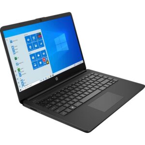 HP 14-dq0000 14-dq0050nr 14" Touchscreen Notebook - HD - 1366 x 768 - Intel Celeron N4020 Dual-core (2 Core) 1.10 GHz - 4 GB RAM - 64 GB Flash Memory - Jet Black
