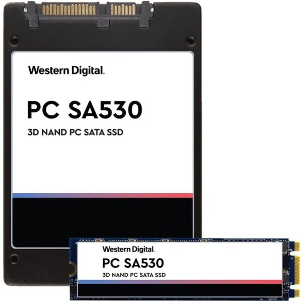 Western Digital PC SA530 1 TB Solid State Drive - 2.5" Internal - SATA (SATA/600)