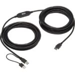 Tripp Lite U330-10M-1 USB 3.2 Gen 1 Active Extension Repeater Cable (M/F)