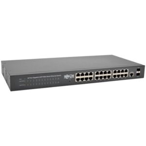 Tripp Lite 24-Port Gigabit Ethernet Switch L2 Managed SFP 10/100/1000Mbps