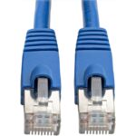 Tripp Lite Cat6a Snagless Shielded STP Network Patch Cable 10G Certified