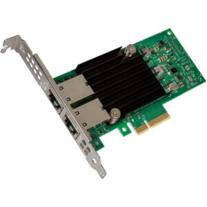 Axiom 10Gbs Dual Port RJ45 PCIe 3.0 x4 NIC Card for Intel - X550T2