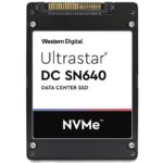 Western Digital Ultrastar DC SN640 WUS4BB076D7P3Ez 7.68 TB Solid State Drive - 2.5" Internal - U.2 (SFF-8639) NVMe (PCI Express NVMe 3.1 x4) - Mixed Use