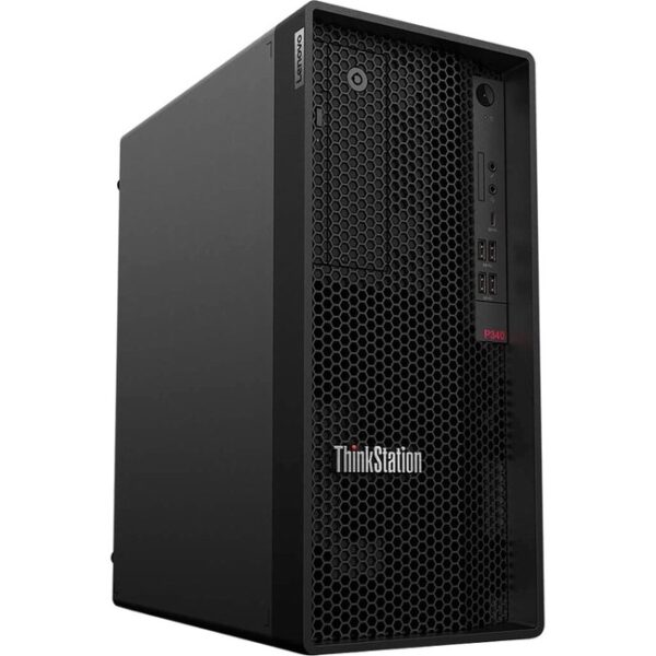 Lenovo ThinkStation P340 30DH00JDUS Workstation - 1 x Intel Octa-core (8 Core) i7-10700 2.90 GHz - 32 GB DDR4 SDRAM RAM - 512 GB SSD - Tower - Raven Black