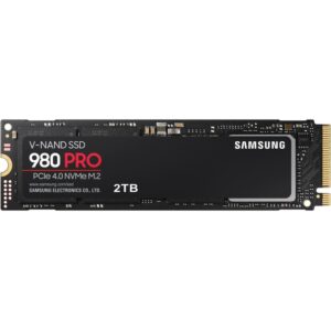 Samsung 980 PRO MZ-V8P2T0B/AM 2 TB Solid State Drive - M.2 2280 Internal - PCI Express NVMe (PCI Express NVMe 4.0 x4)