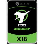 Seagate Exos X18 ST12000NM000J 12 TB Hard Drive - Internal - SATA (SATA/600) - Conventional Magnetic Recording (CMR) Method