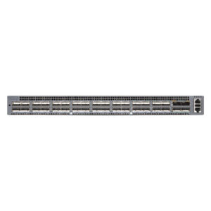 Arista DCS-7280CR3-36S-F Switch Router, 36x100GbE QSFP Main Ports and 2x400GbE Uplinks, Front to Rear Airflow, 2 x AC PSU
