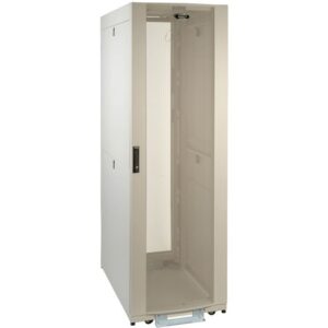 Tripp Lite 42U Rack Enclosure Server Cabinet White Doors & Sides 3000lb Cap