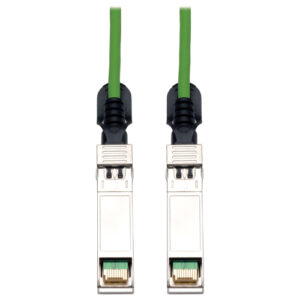 Tripp Lite 5M SFP+ 10Gbase-CU Twinax Passive Copper Cable SFP-H10GB-CU5M Compatible Green 16ft 16'
