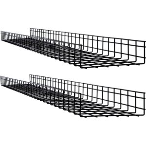 Tripp Lite Wire Mesh Cable Tray - 300 x 100 x 1500 mm (12 in. x 4 in. x 5 ft.)