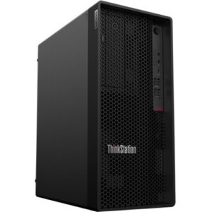 Lenovo ThinkStation P350 30E3002YUS Workstation - 1 x Intel Core i5 Hexa-core (6 Core) i5-11500 11th Gen 2.70 GHz - 16 GB DDR4 SDRAM RAM - 512 GB SSD - Tower - Raven Black