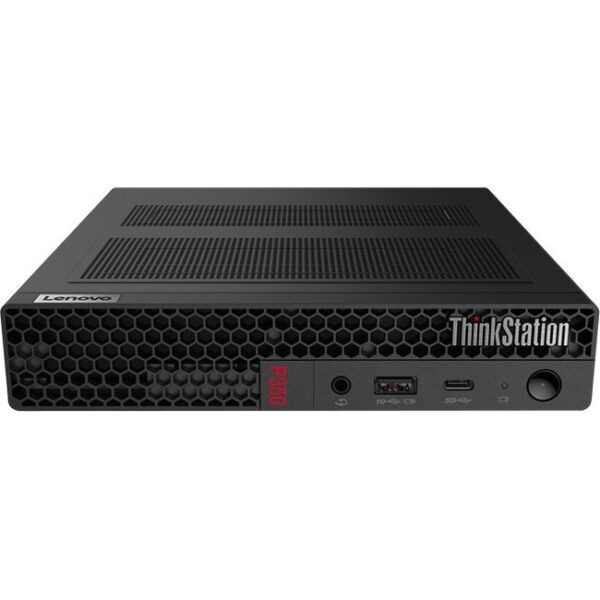 Lenovo ThinkStation P350 30EF001VUS Workstation - 1 x Intel Core i7 Octa-core (8 Core) i7-11700T 11th Gen 1.40 GHz - 16 GB DDR4 SDRAM RAM - 1 TB SSD - Tiny - Raven Black