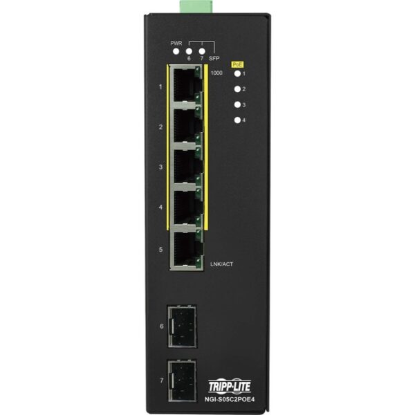 Tripp Lite NGI-S05C2POE4 Ethernet Switch