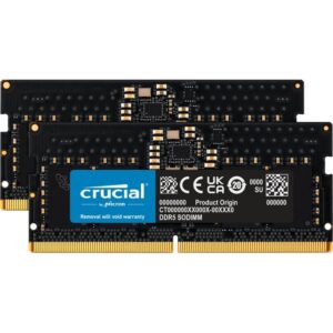Crucial 16GB Kit (2 x 8GB) DDR5-4800 SODIMM
