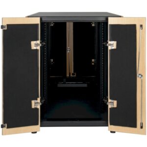 Tripp Lite 18U Soundproof Rack Enclosure Server Cabinet Quiet Acoustic