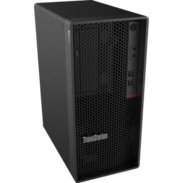 Lenovo ThinkStation P358 30GL0028US Workstation - 1 x AMD Ryzen 5 PRO 5645 - 8 GB DDR4 SDRAM RAM - 256 GB SSD - Tower