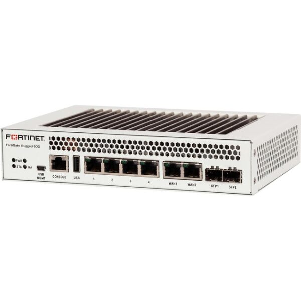 Fortinet FortiGate Rugged 60D Network Security/Firewall Appliance