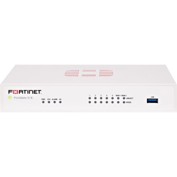 Fortinet FortiGate 51E Network Security/Firewall Appliance