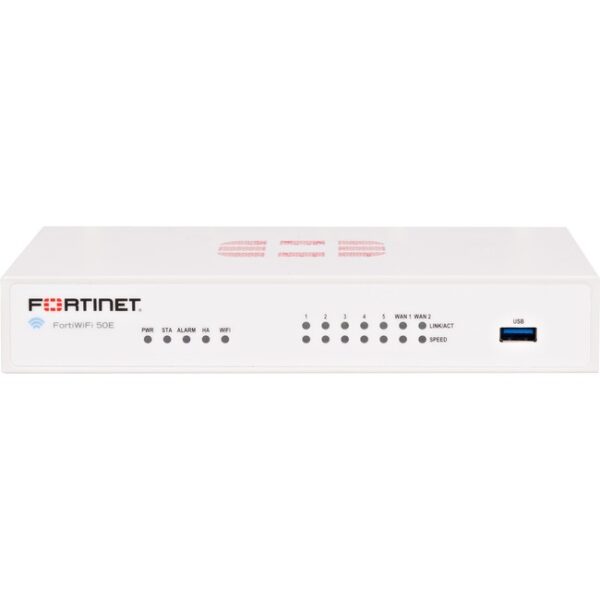 Fortinet FortiWiFi 50E Network Security/Firewall Appliance