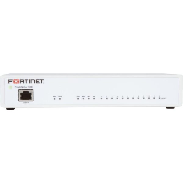 Fortinet FortiGate 80E-POE Network Security/Firewall Appliance