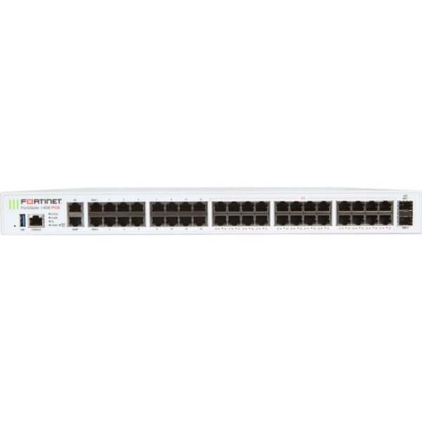 Fortinet FortiGate 140E-POE Network Security/Firewall Appliance